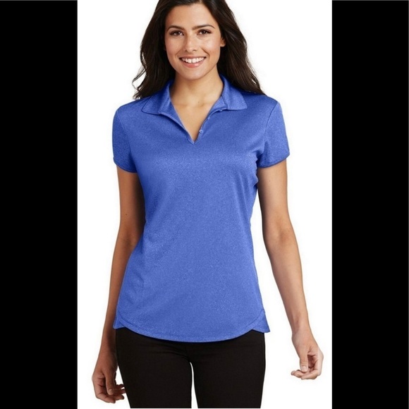 Port Authority Women’s V Neck Stylish Blouse Top Large L NWOT - Picture 1 of 5